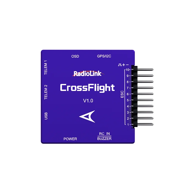 Radiolink Newest Flight Controller CrossFlight integrated OSD module support Ardupilot Software and Gripper Function