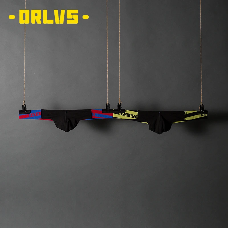 Men Sexy Underwear Cotton Bondage Panties Dew Buttocks Sexy Hollow out Panties Gay Men Strap Expose Buttock Lingerie