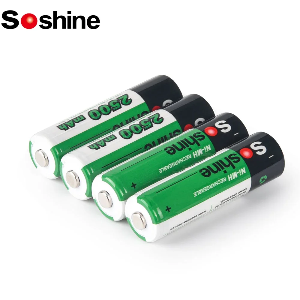 Soshine 1.2V Aa 250…