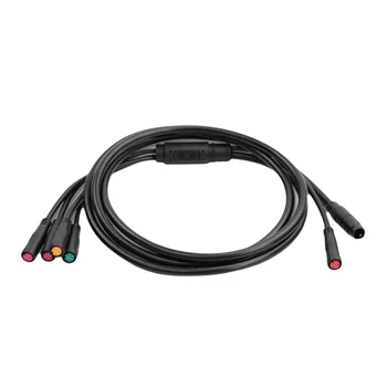 BAAU ไฟฟ้าจักรยานสาย 1TO5 กันน้ําสายไฟสําหรับ KT Controller ...