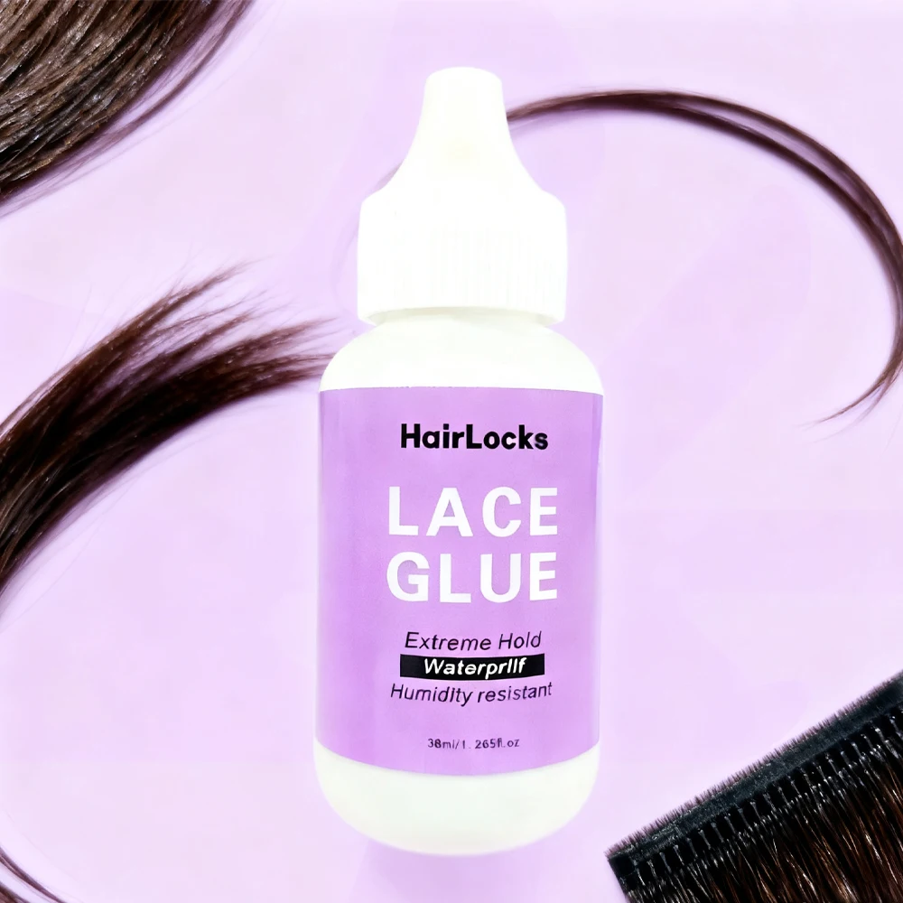 1 bottle 1.3oz 38ML lace front wig glue Katelon super bonding glue with 1/2/3/6 bottle 1oz 30ML yellow remover for wig glue