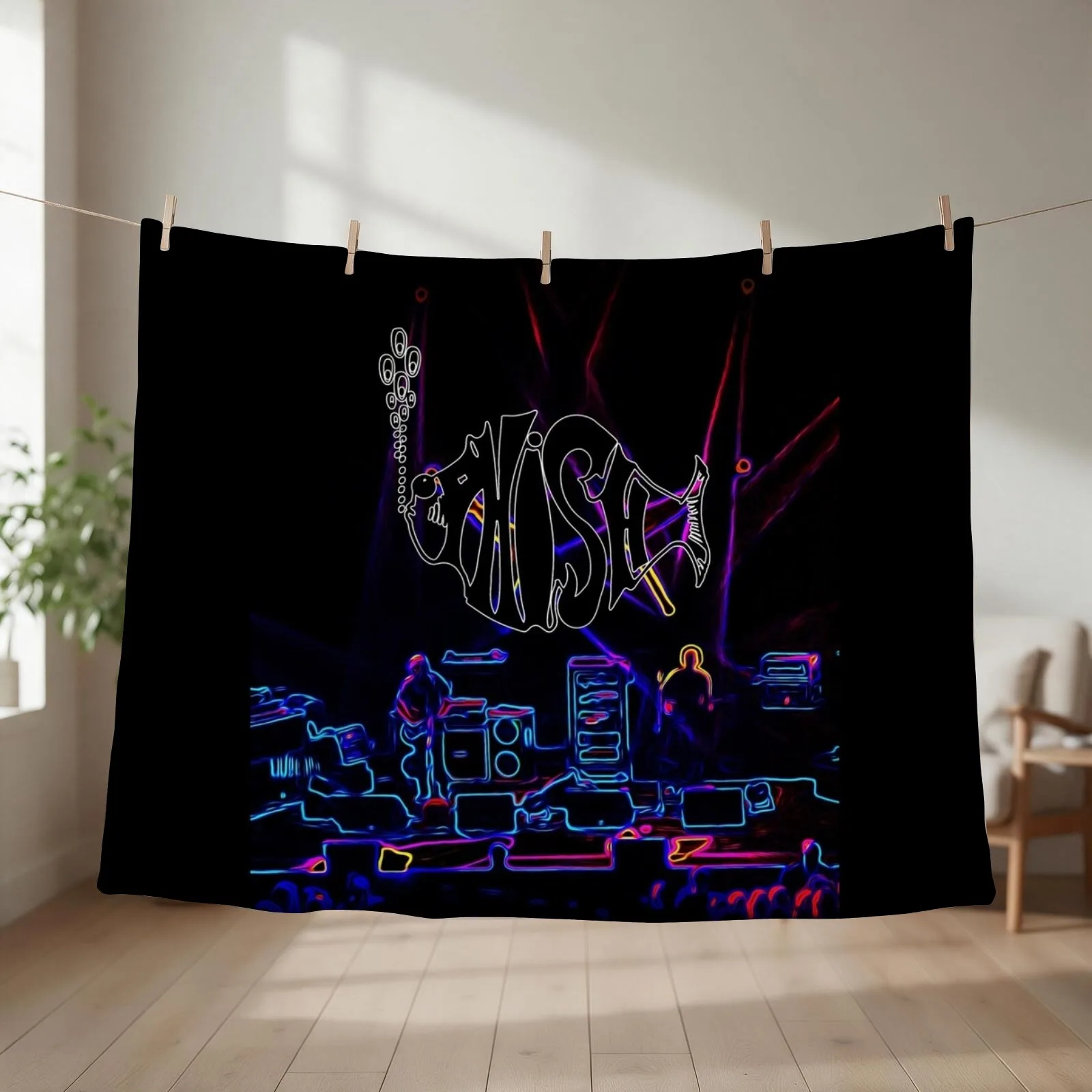 best selling phish,trending phish,newest phish,most relevant phish Throw Blanket