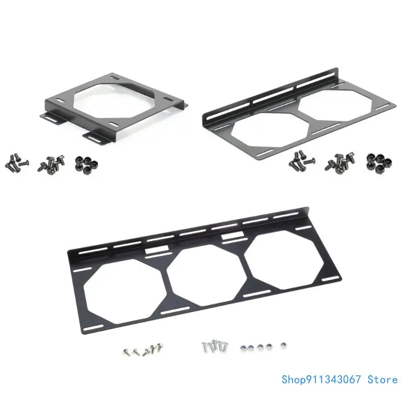 

Fan Mounting Bracket for 12cm 24cm 36cm Fans for Computer Case Cooling Fan Holder SPJ 120M/SPJ 240LS/SPJ 360LS Drop shipping