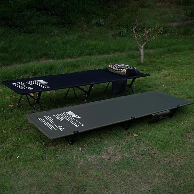 Camping Marching Bed Outdoor Folding Ultralight Bed Waterproof Portable Lightweight Office Nap Bed With Storage Bag