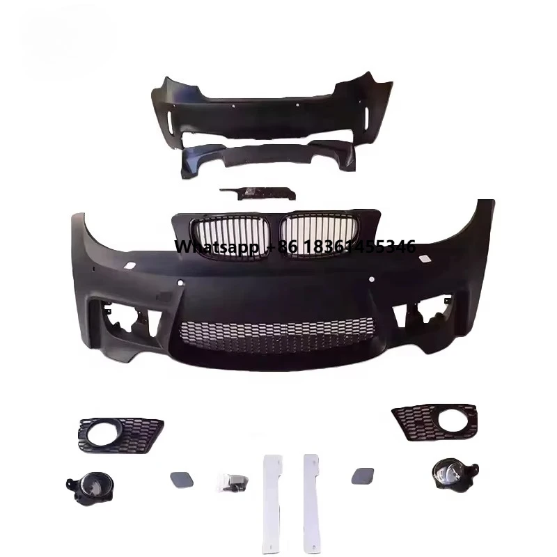 

1 Series E82 PP Front Rear Bumper 1M Body Kit