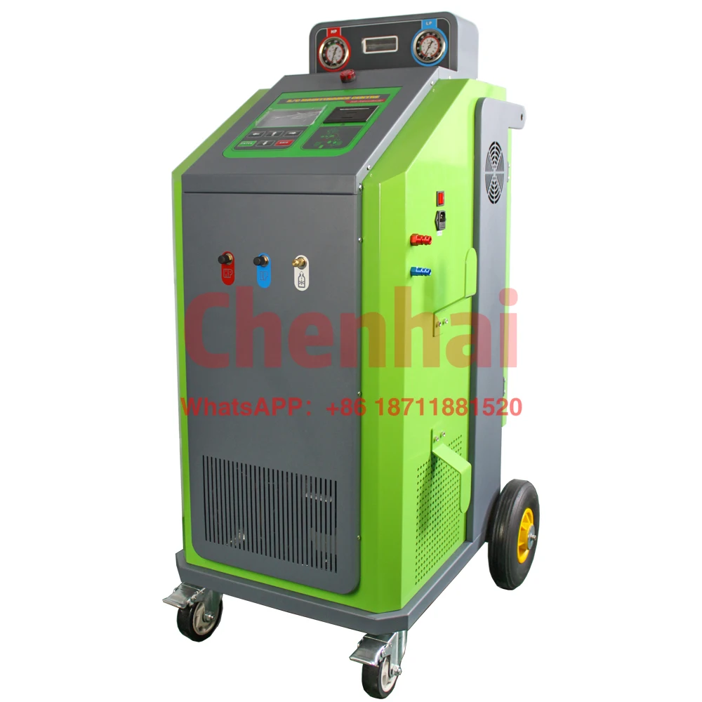 

AMC-200 A/C Automobile Air Conditioner Refrigerant Recovery R134a & R134yf Refrigerant Charging & Recovery Machine