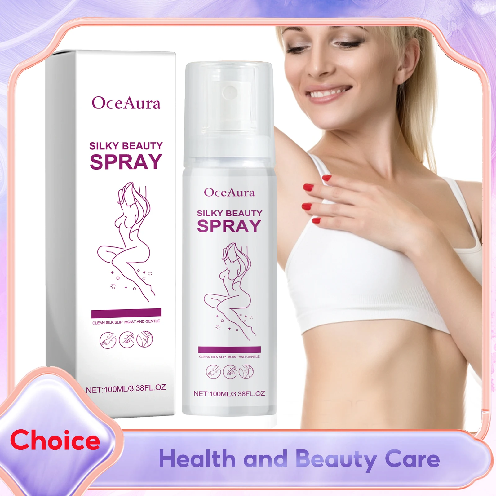 

Hair Removal Spray Natural Hair Inhibitor Spray Smooth Permanent Painless Sensitive Skin Depilatory Man Women Full Body Epilator