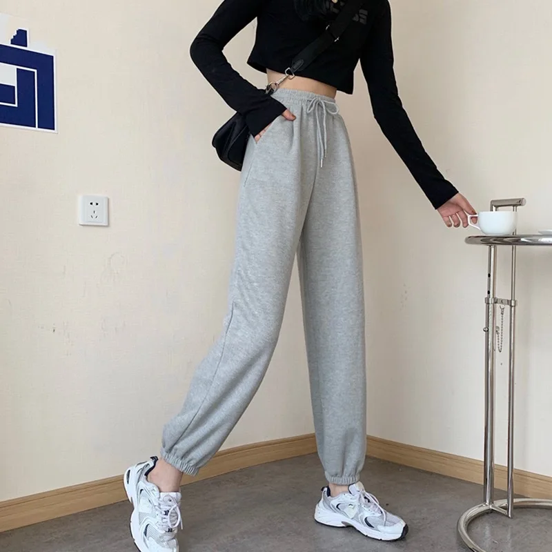 2024 Joggers Sports Hip Hop Running Pants Casual Women Lady Girls Sweatpants Comfortable Oversized Female Streetwear Trousers