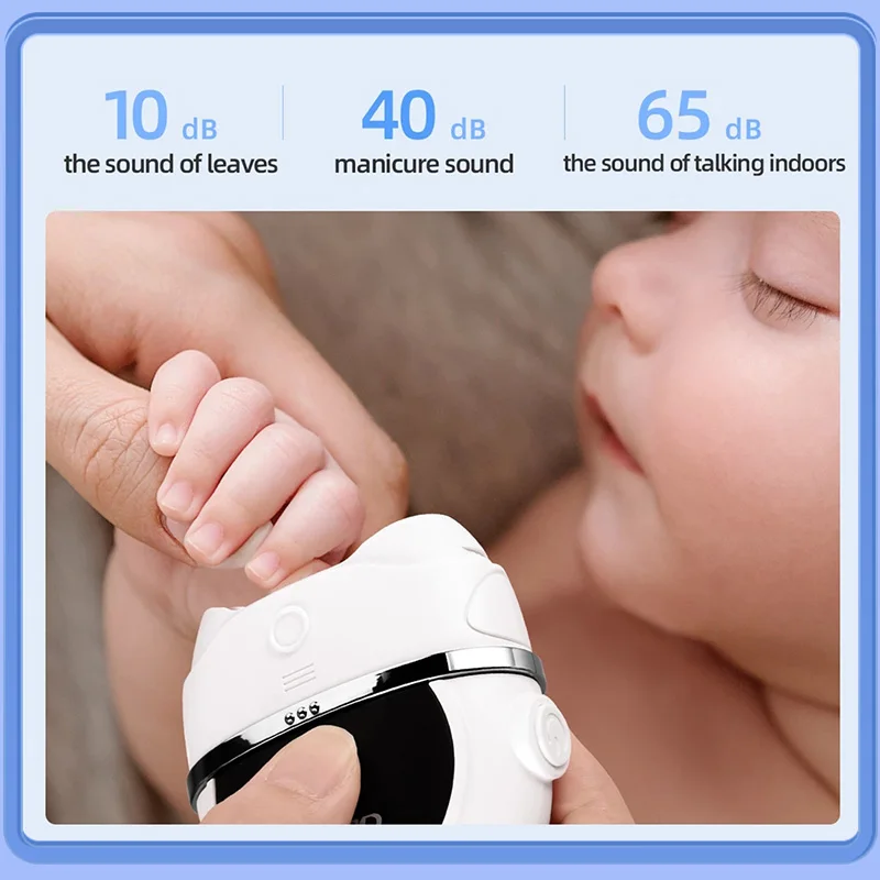 Xiaomi Youpin ไฟฟ้าอัตโนมัติกรรไกรตัดเล็บ Light Trimmer เล็บตัดเล็บเล็บสำหรับเด็กผู้ใหญ่ Care กรรไกรเครื่องมือ