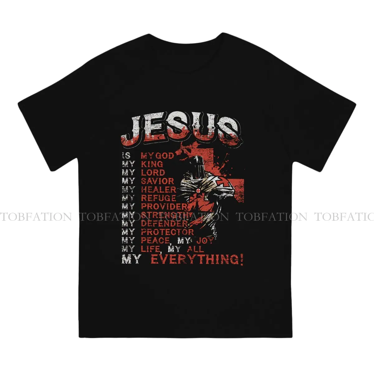 Jesus God 100% Cotton TShirts Jesus of Nazareth Personalize Homme T Shirt New Trend Tops Size S-6XL