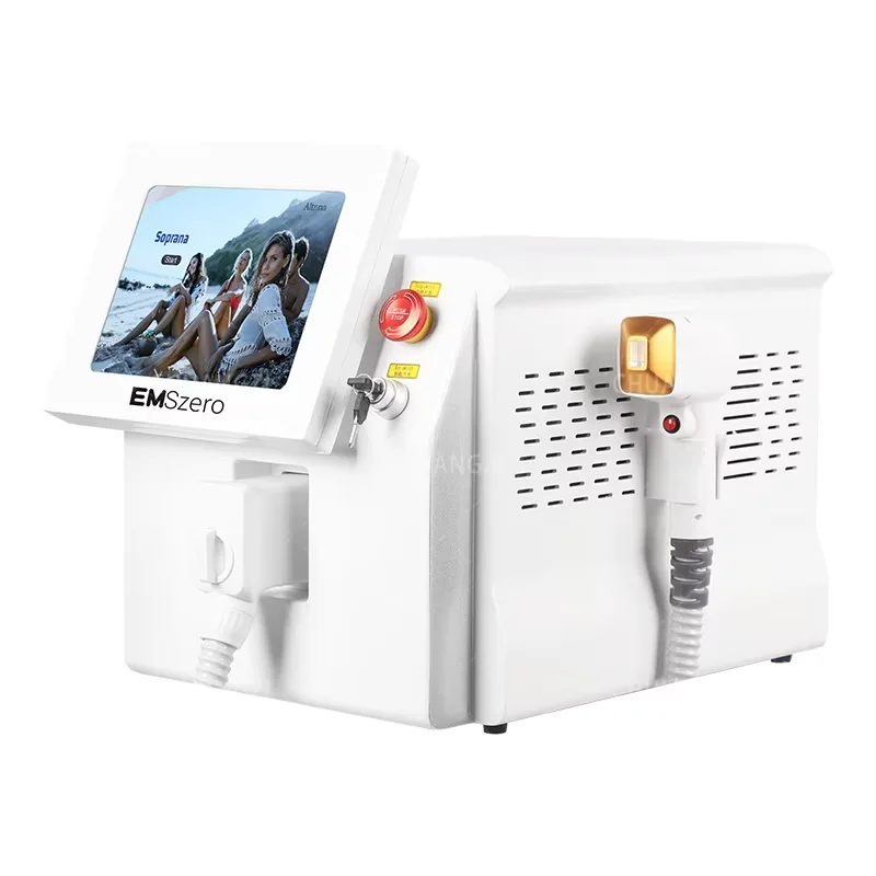 

New 808 Painless epilation Machine 2000W permanent Ice Platinum Hair Removal Machine 3 Wavelength 755 808 1064 for Beauty Salon