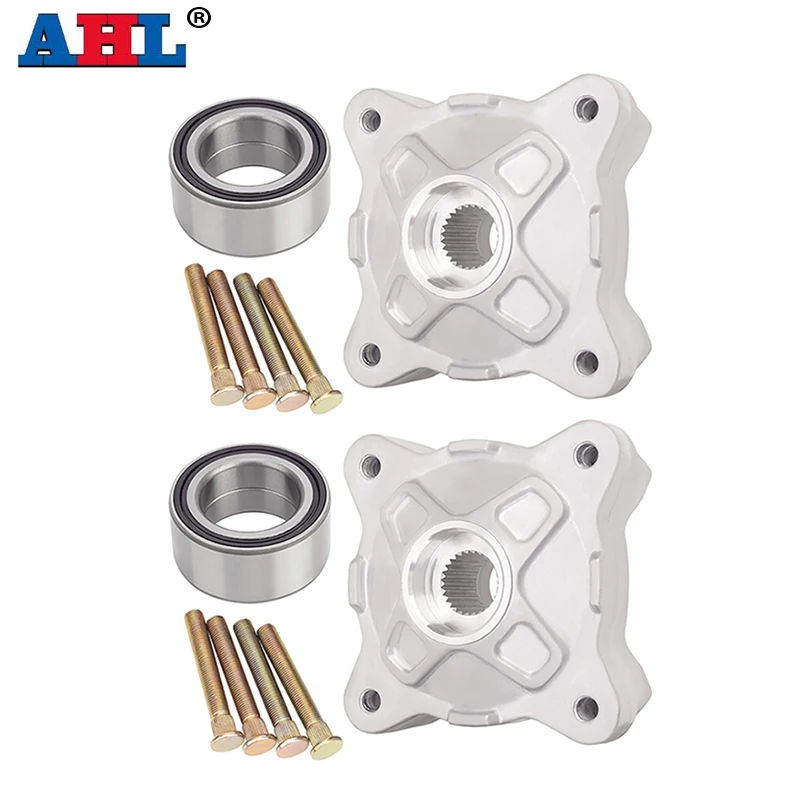 

2Sets AHL Front Wheel Hub Bearing Stud Service Kit For Polaris RZR800 RZRS800 RZR570 RZR RZR S 570 800 EFI LE EPS INTL Pursuit