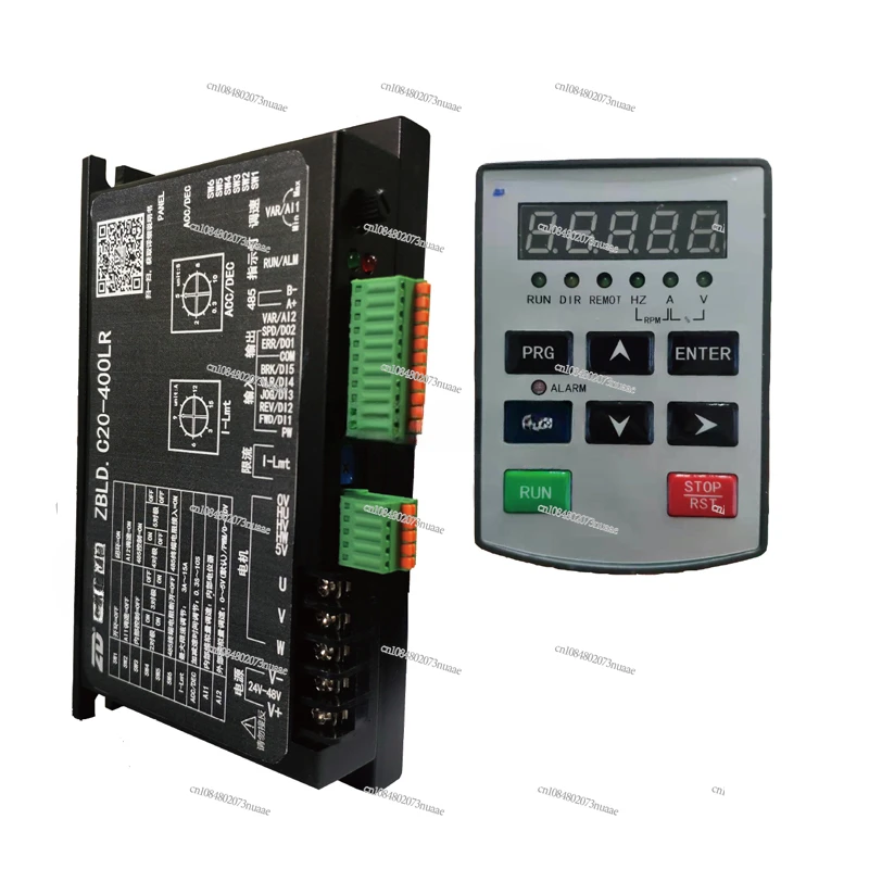 ZBLD.C20-400LR Low Voltage Brushless DC Motor Drive Controller Speed Governor