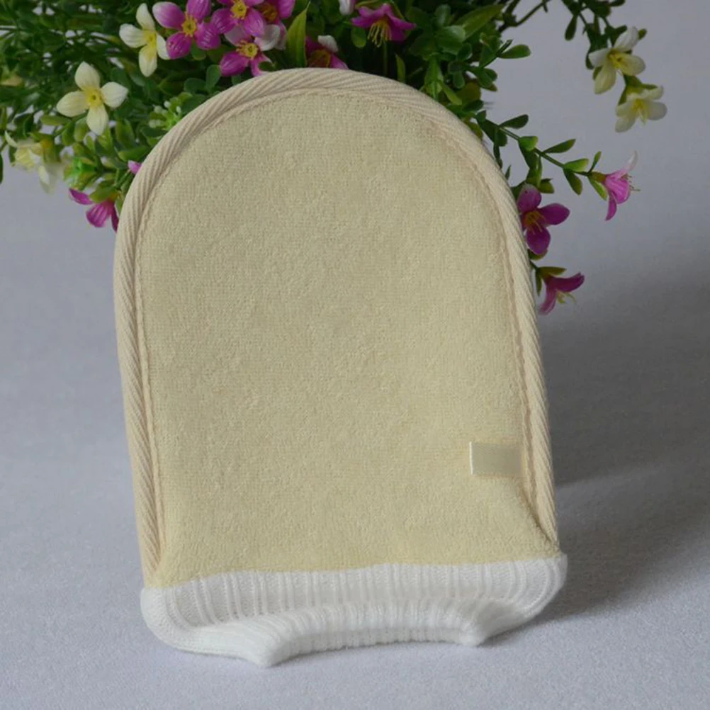 

Natural Loofah Gloves Soft Exfoliating Scrubber For Shower Spa Body Pads Loofah Sponge Exfoliator