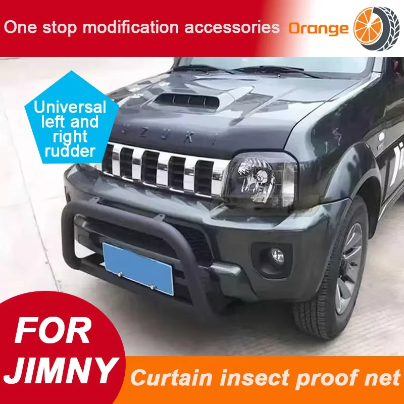 

Для Suzuki Jimny JB33 Sierra JB43W 2017, передний бампер автомобиля, защита заднего бампера, бычок без лебедки для Suzuki Jimny, аксессуары
