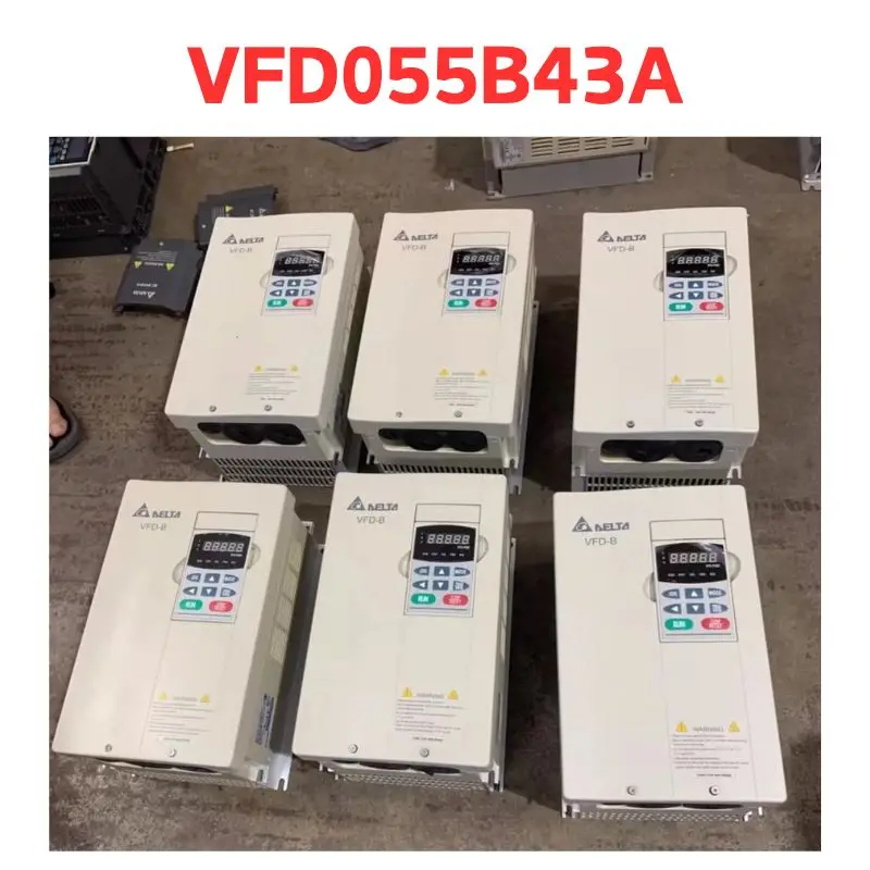 second-hand     inverter     VFD055B43A       Test passed     Fast Shipping