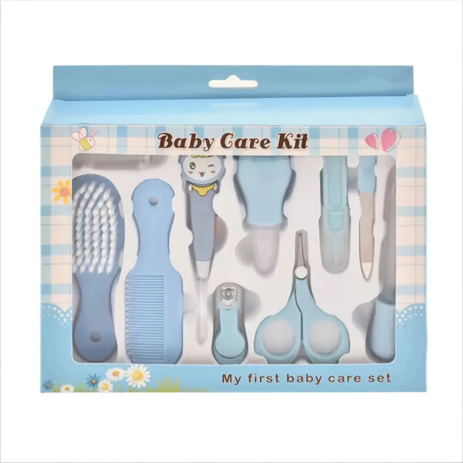 

Fully Equipped Deluxe Baby Care Gift Box with 10 Essential Items to Nurture Your Precious Little One