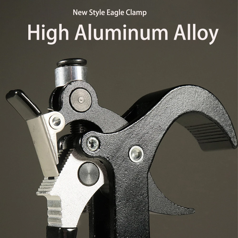 Quick Rig Clamp Stage light Hook Quick Lock New Aluminum Truss Clamp 45-60mm Eagle Claw Hook For Moving Head  Beam Lights