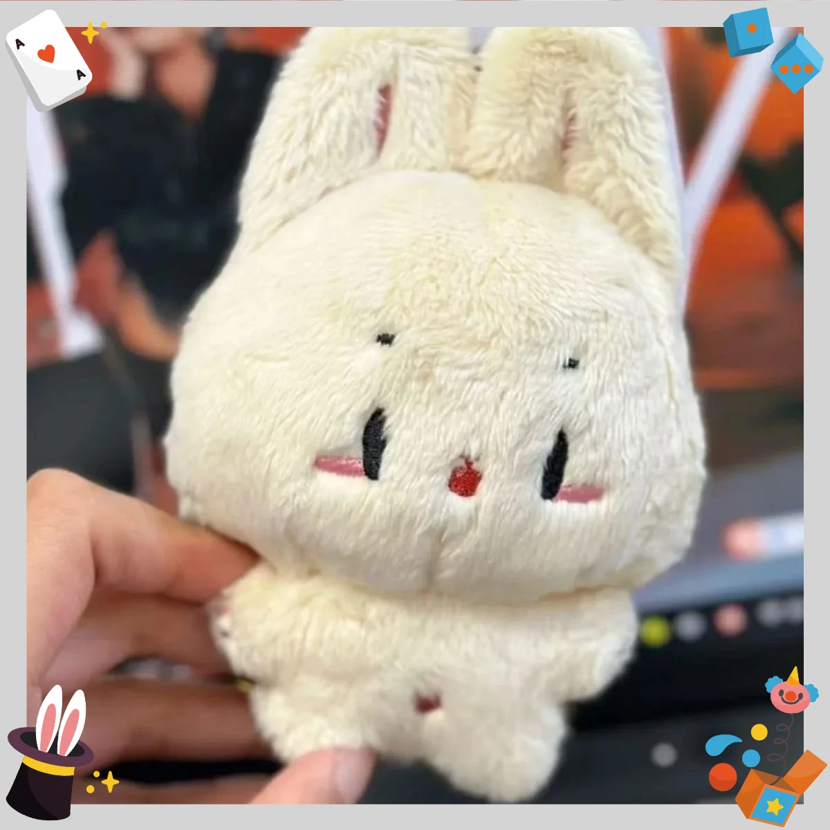 

Сяо Чжан Шон Сяо плюшевая кукла кулон кролик хлопковая кукла плюшевые фигурки школьный брелок талисман кукла идол подарок 10 см