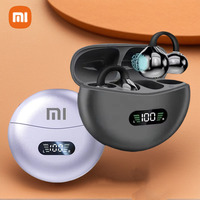 Xiaomi Wireless Earphones Bluetooth Earbuds Clip on Ear Comfortable Headphones Sport Digital Display Headsets Bone Conduction