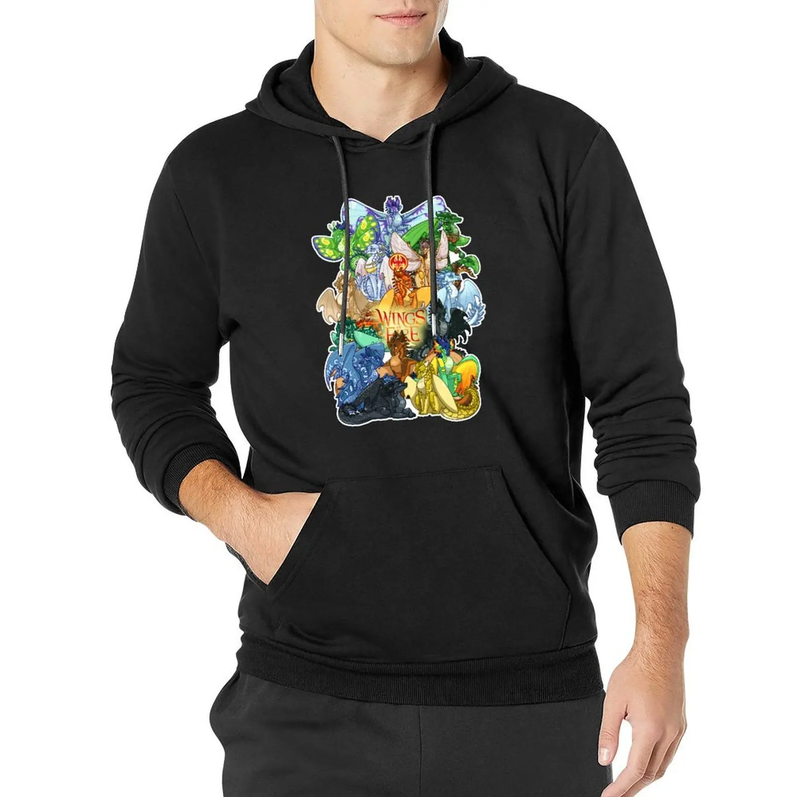 

Wings of Fire Pullover Hoodie men clothes clothes for men new in hoodies