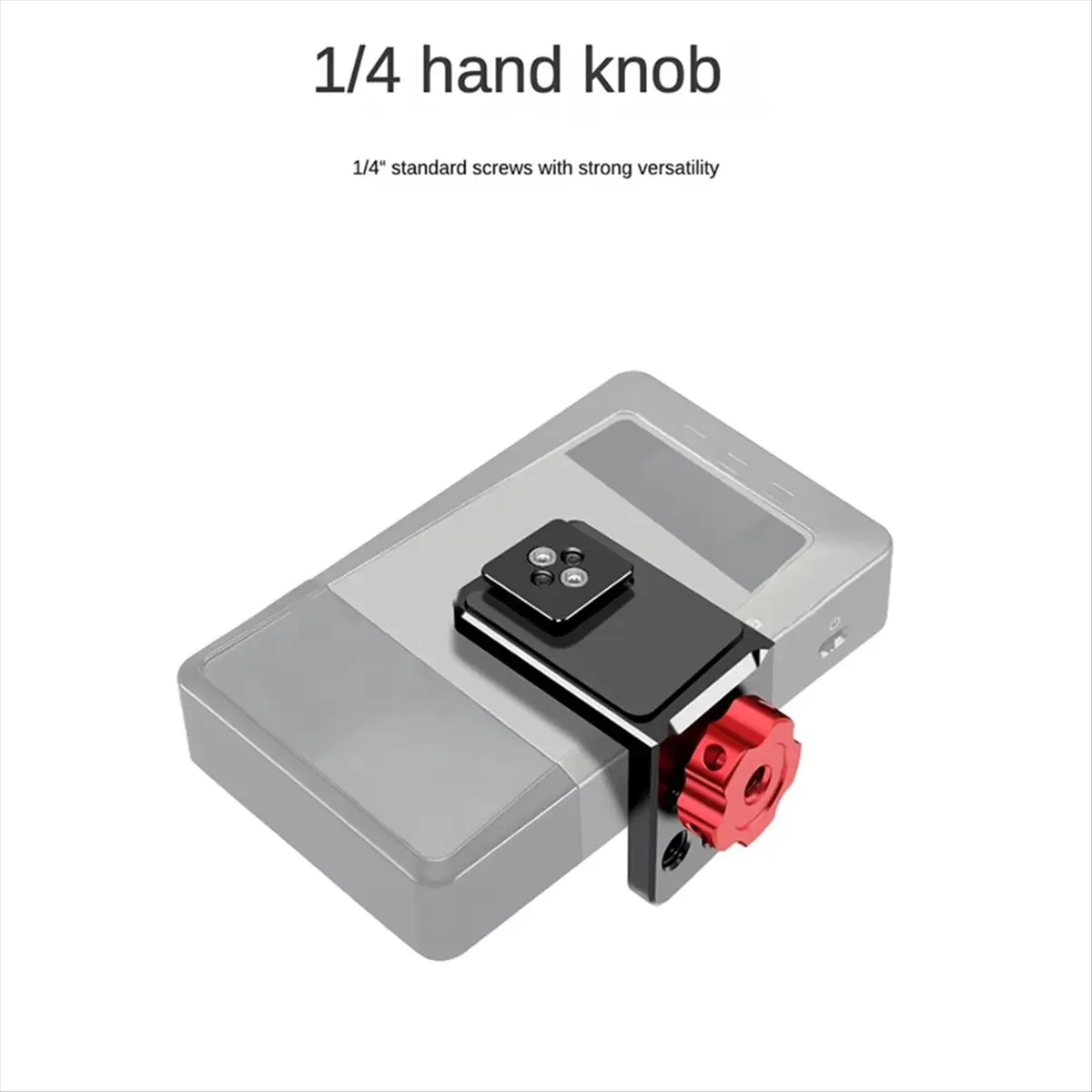 1/4 Cold Shoe Mount Holder for RSC2 Gimbal Stabilizer Expansion Wireless Video Image Transmission System