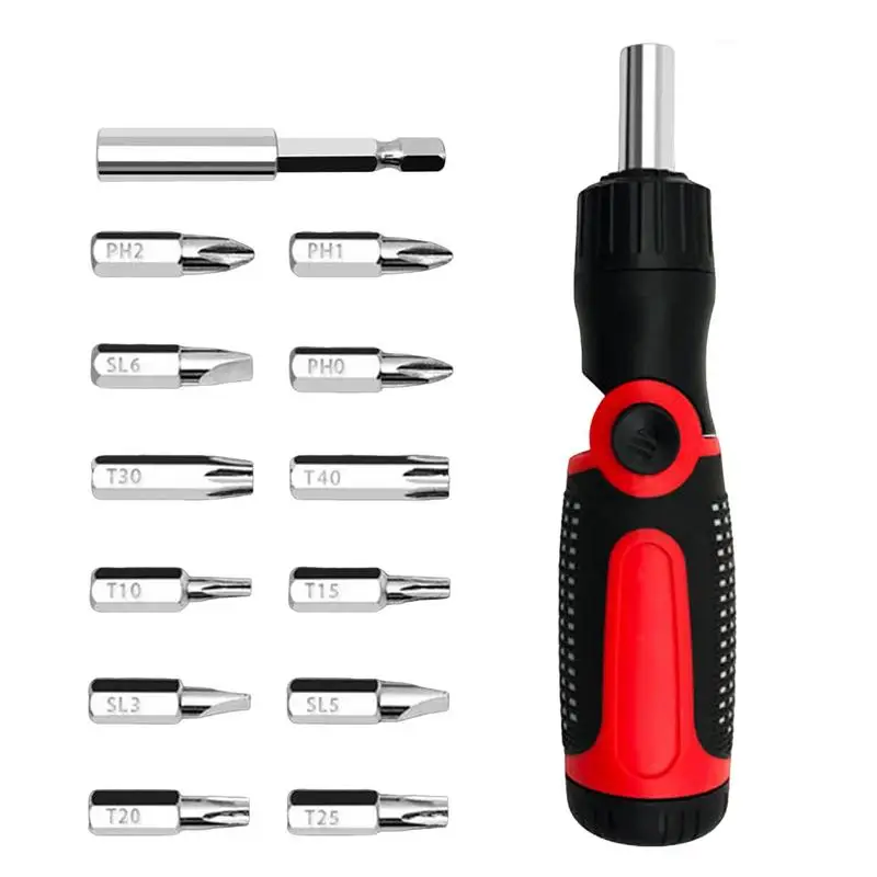 

Ratchet Screwdriver 14 In 1 Multi Screwdriver Portable Combination Screwdriver Multipurpose Convenient Tool Versatile Home