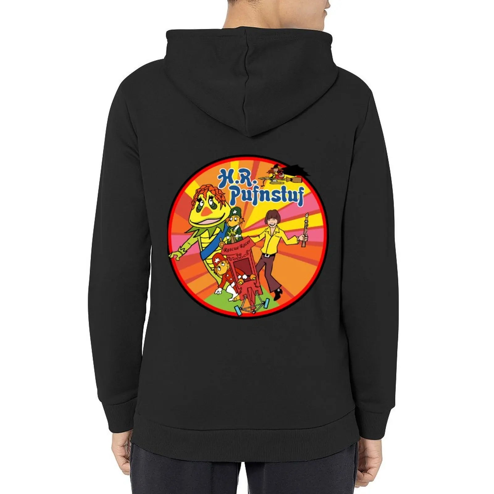 

HR H R Pufnstuf Puff Stuff Puff n stuff Shirt Sticker Hoodie Mask Hoodie fashion men anime hoodie