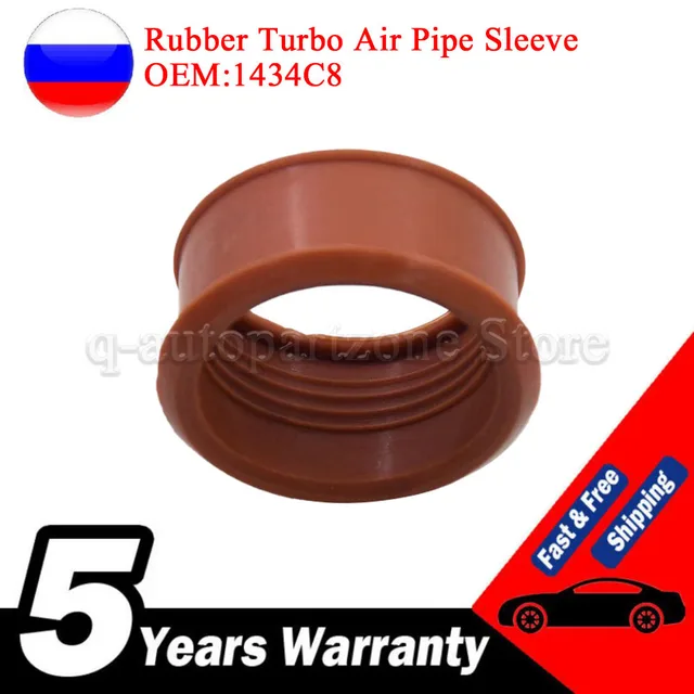 1434 c8 pierścień uszczelniający 1 guma do komputera Turbo przewód powietrzny rękaw dla PEUGEOT 206 207 307 308 407 ekspert PARTNER 1.6 HDI