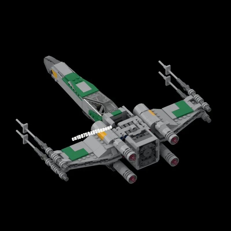 

New 471Pcs Famous Star Battle Movie Moc Hera Xwing Spacefighter Model Diy Creative Ideas Child Toy Birthday Gift Custom Puzzle