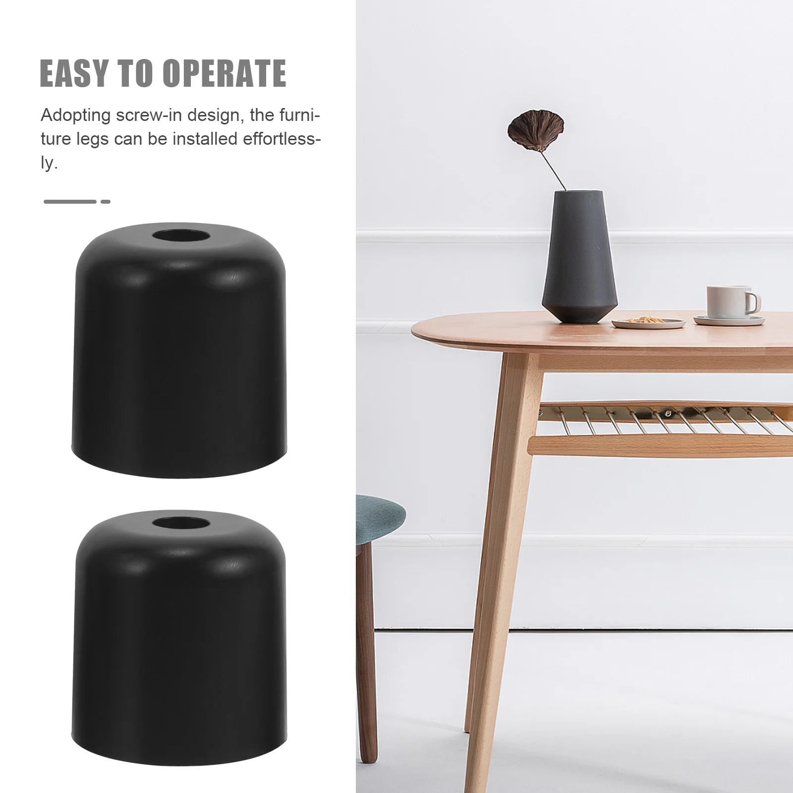 

4pcs Plastic Furniture Replacement Sofa Legs Chair Leg Modern Couch Feet For Dresser Cabinet Furniture Legs Replacement