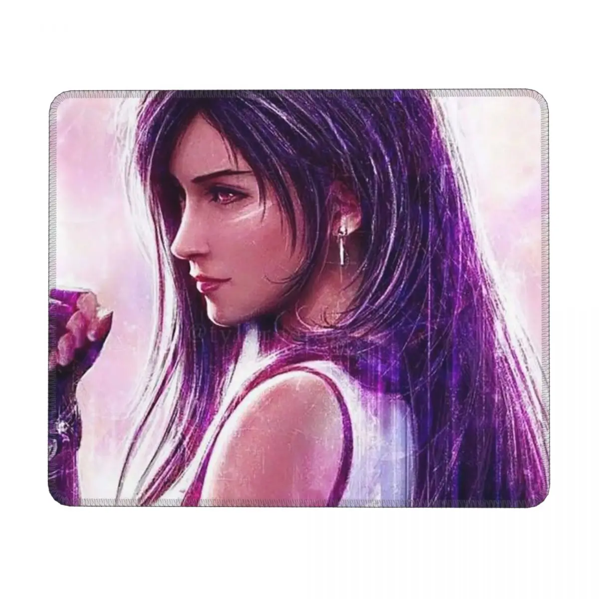 Tifa Lockhart-Final Fantasy 7 Ff7Remake Ffvii Final Mouse Pad Computer Keyboard Mouse Mat Gamer Laptop Desk Mat Mats