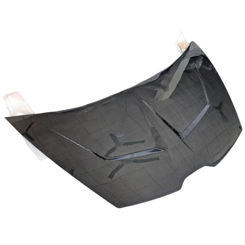 

For Lamborghini Huracan LP580 LP610-4 1016 Style Dry Carbon Fiber Hood Engine Cover Body Kit
