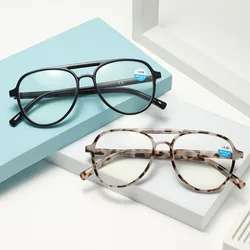 2025 Aviation Reading Glasses Women Men Fashion Vintage Anti Blue Light Presbyopic Glasses Polit Prescription Eyewear +1.0~+4.0