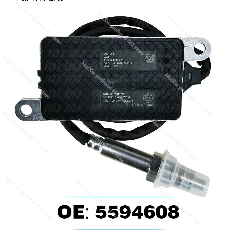 Applicable to Cummins National Six models rear nitrogen oxygen sensor 5594608/A063W651