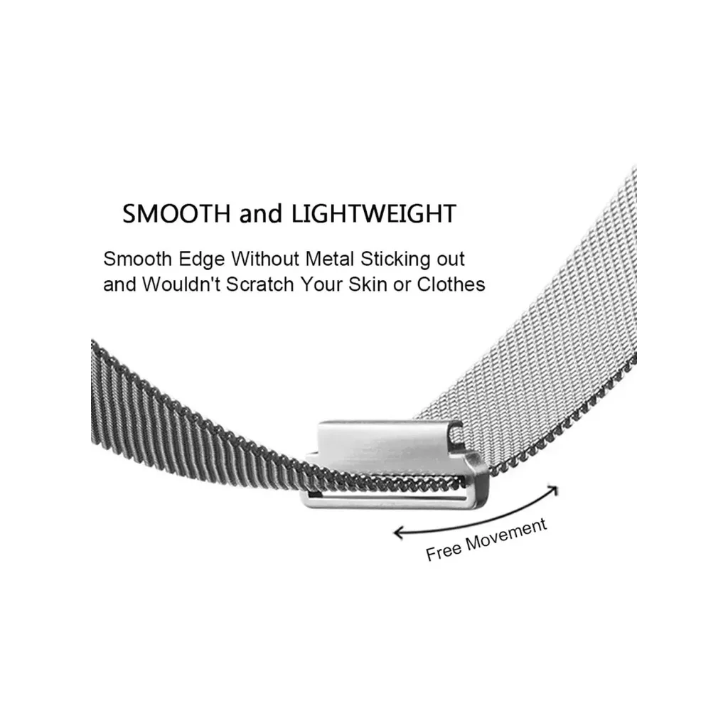 Correa milanesa para Huawei Watch GT5 GT3 GT4 SE GT2 GT2e Watch4 Watch3 Pro 42mm 43mm 46mm correa de reloj inteligente de acero inoxidable