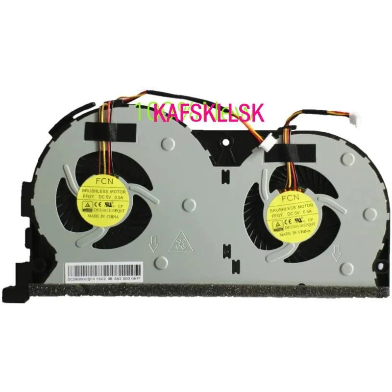 RW New Original CPU Fan For Lenovo Y50 Y50-70 Y50-70AM Y50-80 Y50-70AF DC28000EQF0  DC28000EQS0, EG60070S1-C060-S99