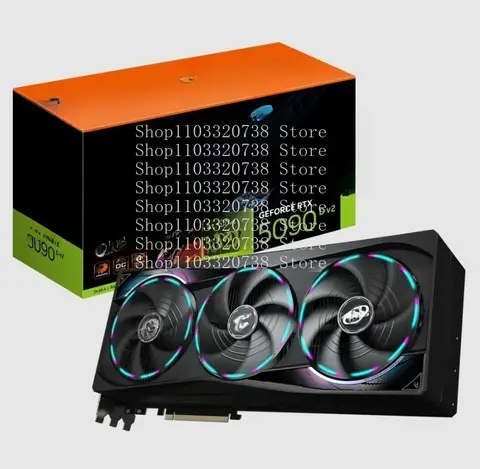 For Gigabyte AORUS GeForce RTX 5090 DV2 Master OC 24GB GDDR7 Graphics Card