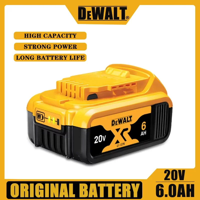 DeWalt 6.0AH 20V Dehydration Electric Tool Battery DCB206 20V 6.0Ah Battery DCB206 20V Battery DCB205 DCB200