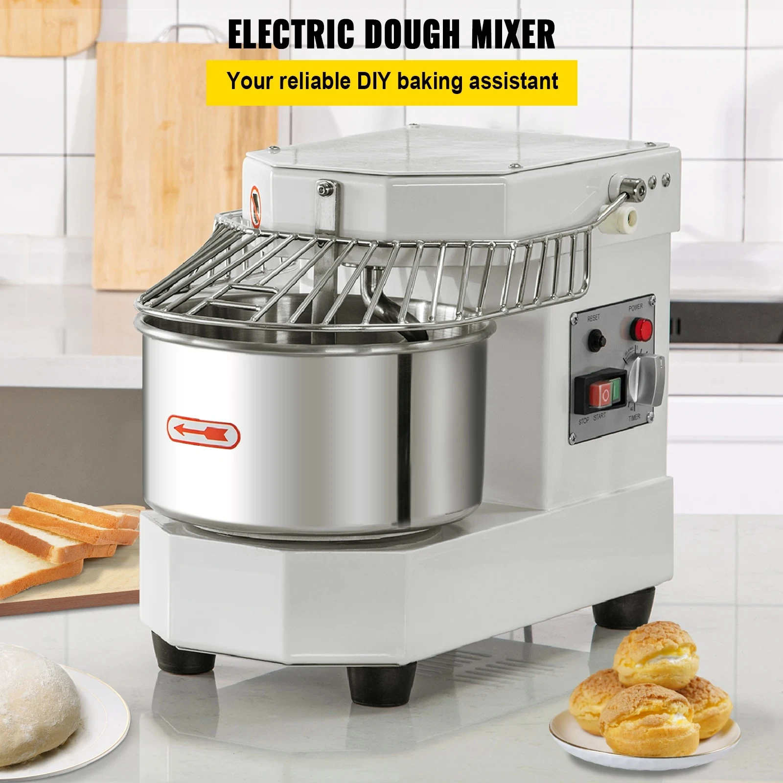 Commercial dough mixer