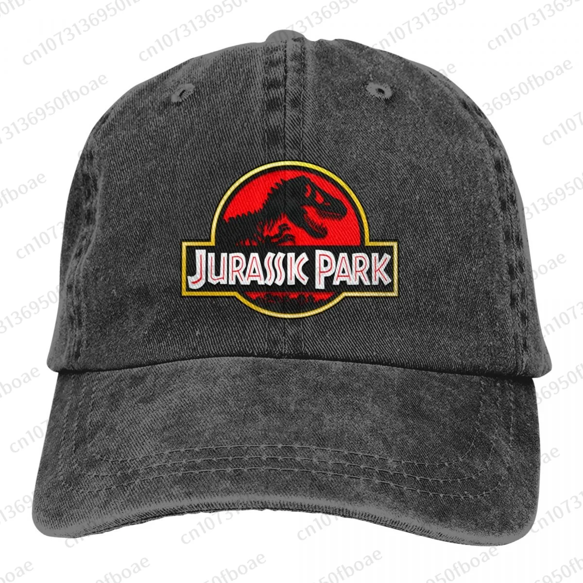 Jurassic World Fashion Unisex Cotton Baseball Cap Outdoor Adult Adjustable Denim Hat