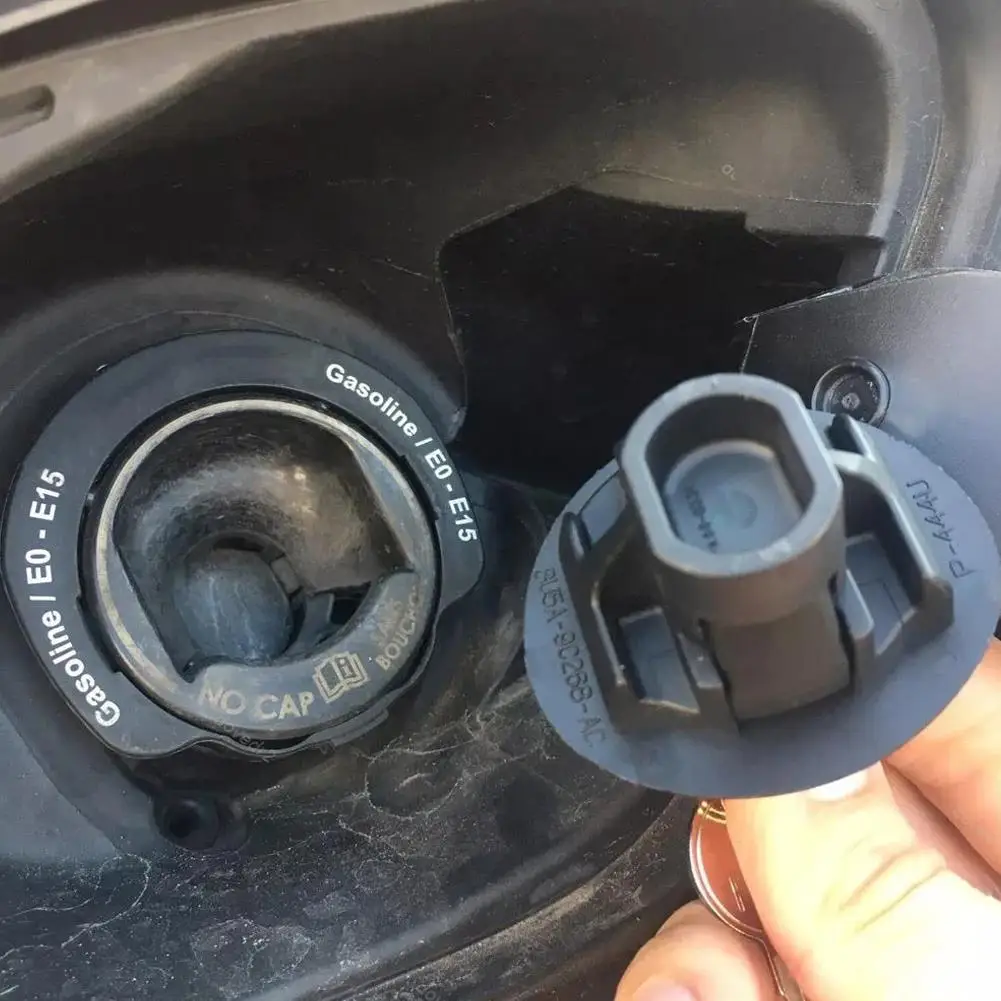Para Ford Focus Edge Kuga Fiesta Fusion Mustang Explorer Raptor Lincoln Mercury Lock tapa de tanque de combustible y llave 8U5A9C268AC 8U5Z9C268B