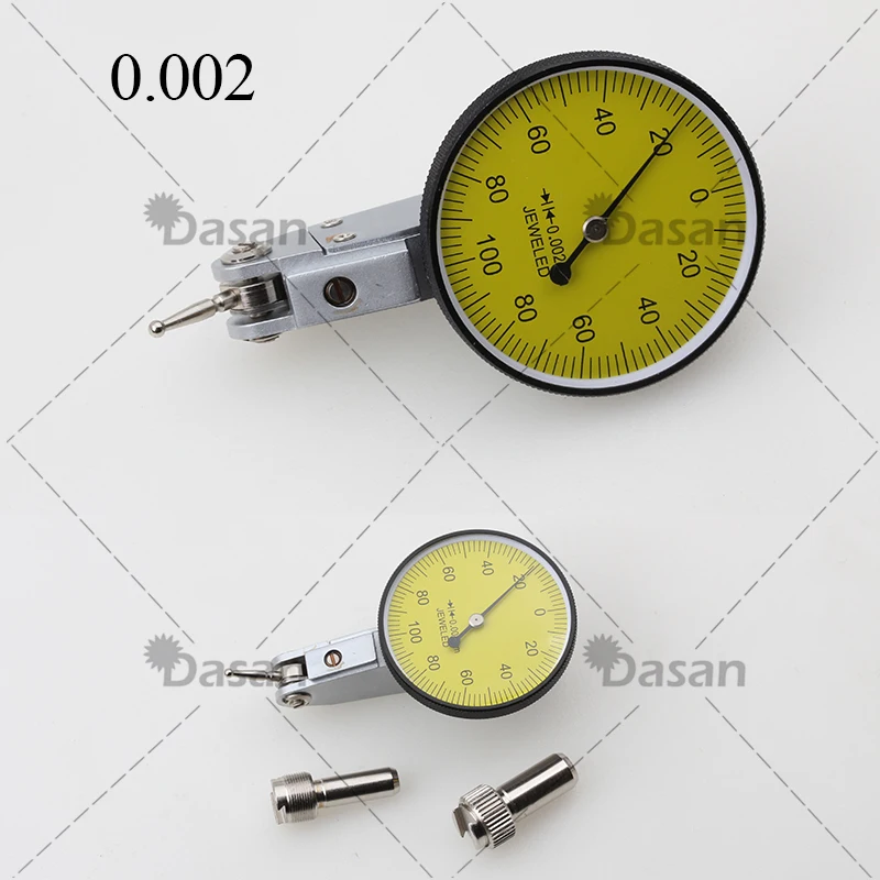 1 sztuk 0-0.8mm czujnik zegarowy 0.01mm 0.002mm wskaźnik wybierania dźwigni pionowy analogowy miernik odporny na wstrząsy wodoodporny