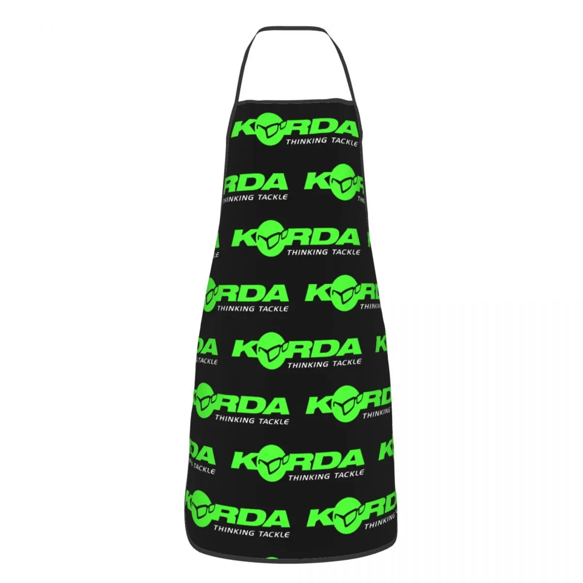 Custom Bib Korda Fishing Logo Apron Men Women Unisex Adult Chef Cooking Kitchen Fish Carp Fisherman Gift Tablier Cuisine Baking