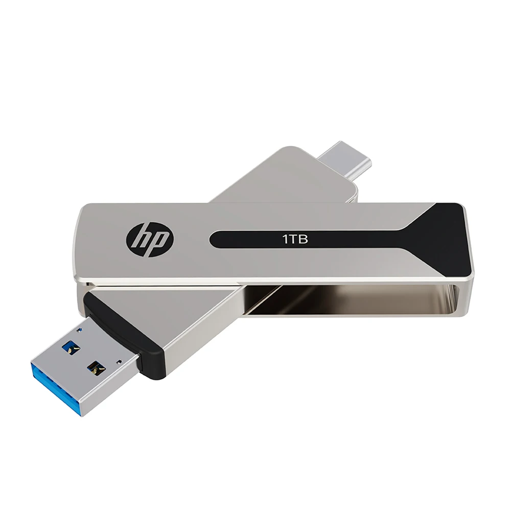 HP Solid State SSD USB Flash Drive Disk 3.2 Type C 1TB 512GB 256GB Pen Drive Tiny Pendrive Memory Stick Portable Device U Disk