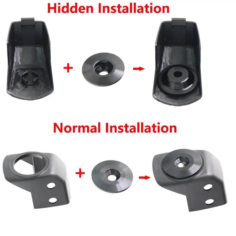 KOCEVLO Suitable for VENGE Stem Plastic Washer Cover Mounting Spacers Bicycle Road Bike Handlebars SL7 Stem Accessories