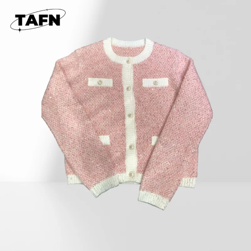 Warm Wool Sweater Casual Yet Refined Style for Winter Versatile Ribbed Knit Sweater  Women, Perfect Everyday Wear AI1511