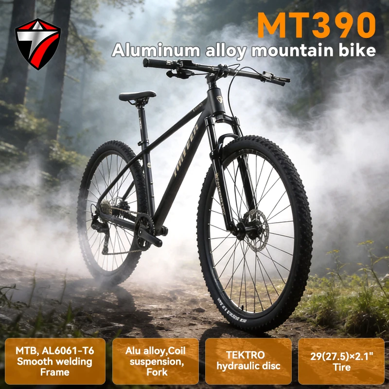 Mountain Biking For Beginners - Sepeda gunung TWITTER MT390 dengan 9