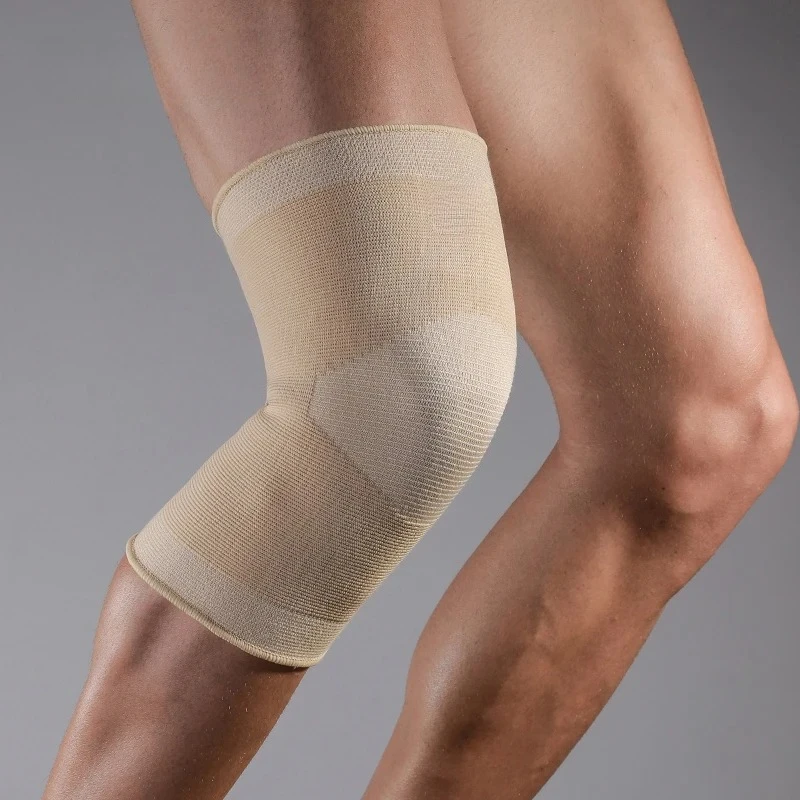 Suporte elástico térmico para joelho, 1 peça, equipamento de proteção profissional para corrida e exercícios matinais.