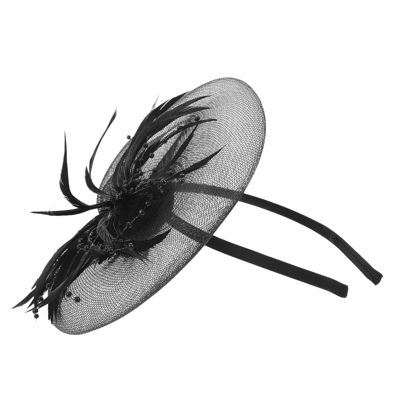 

Headb Elegant Hair Clip Mesh Headdress Accessories Party Headwear Bow Clasp Decor Prom Hairstyle Tools